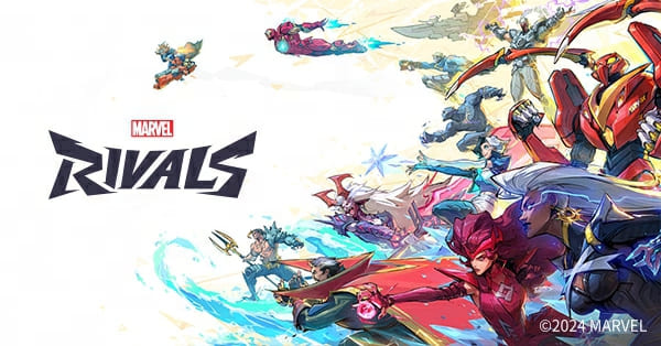 Marvel Rivals official key art featuring its team of heroes